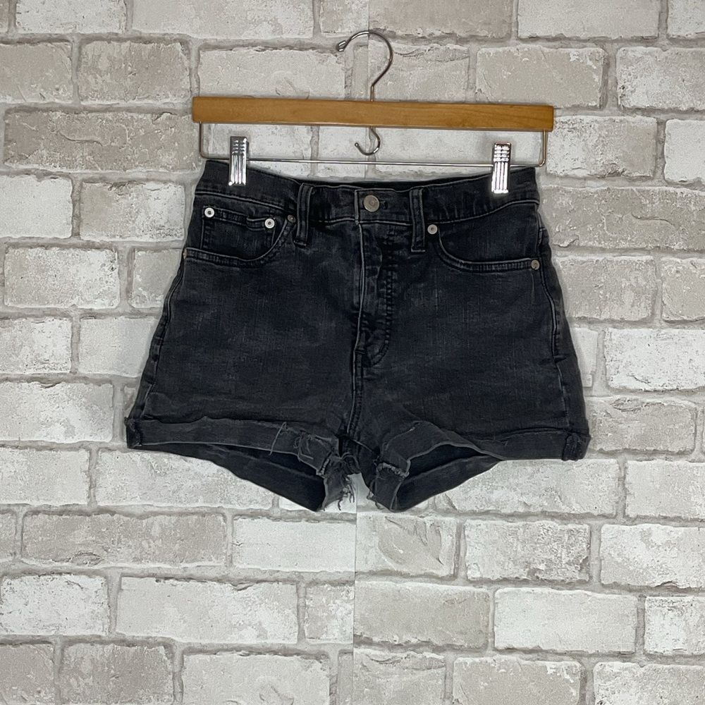 Madewell High Rise Denim Shorts Size 26 - Picture 2 of 16